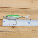 Hardbody baitfish fly (Greenie)