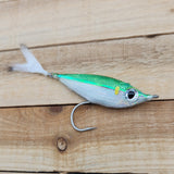 Hardbody baitfish fly (Greenie)