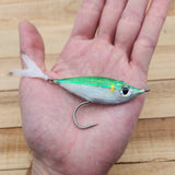 Hardbody baitfish fly (Greenie)